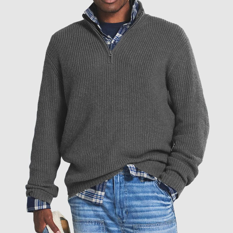 Roland - Quarter zip sweater