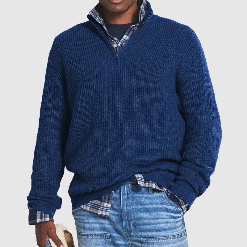 Roland - Quarter zip sweater