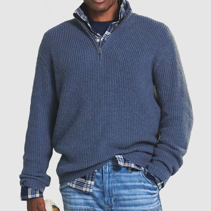 Roland - Quarter zip sweater